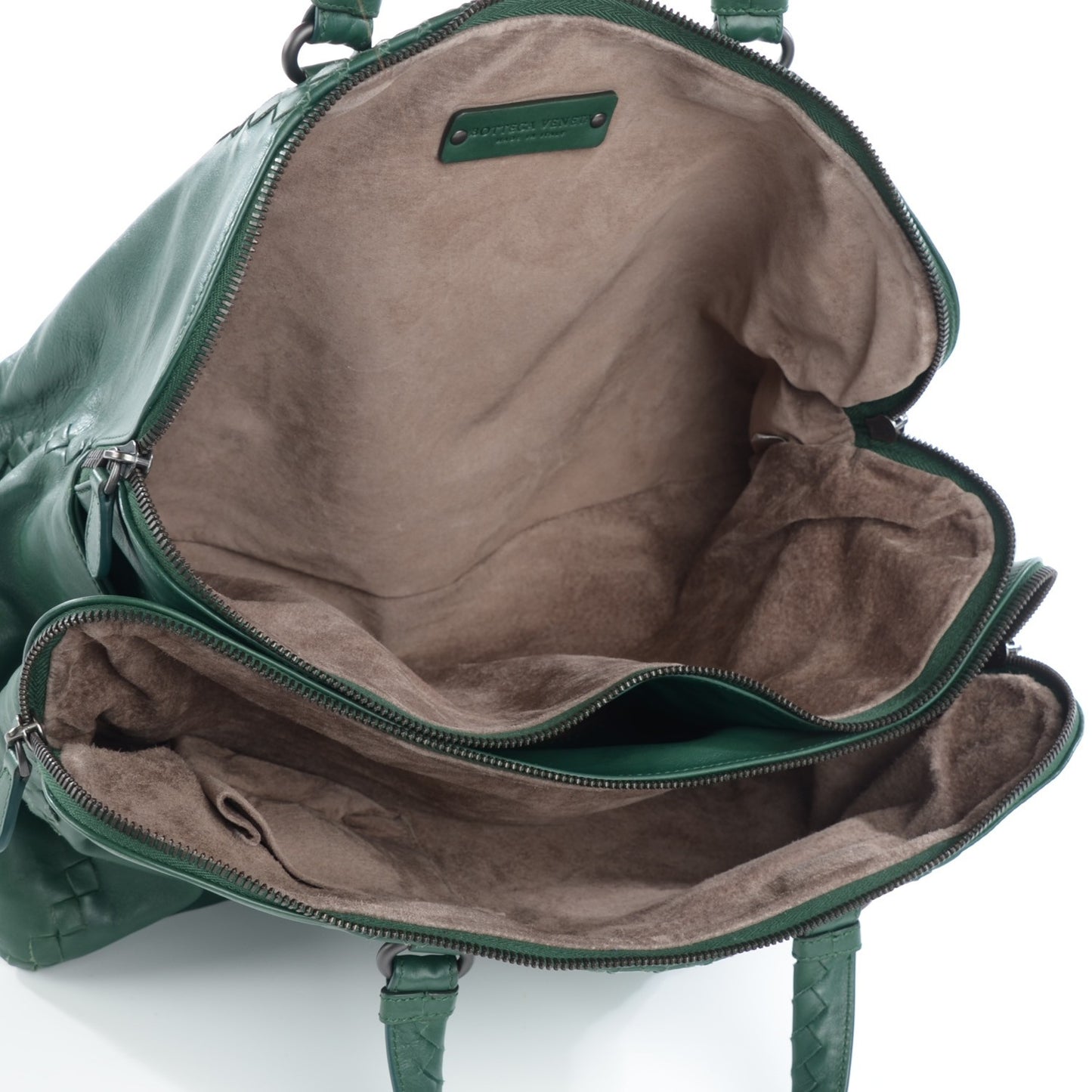 Calfskin Intrecciato Leggero Tote Bottle