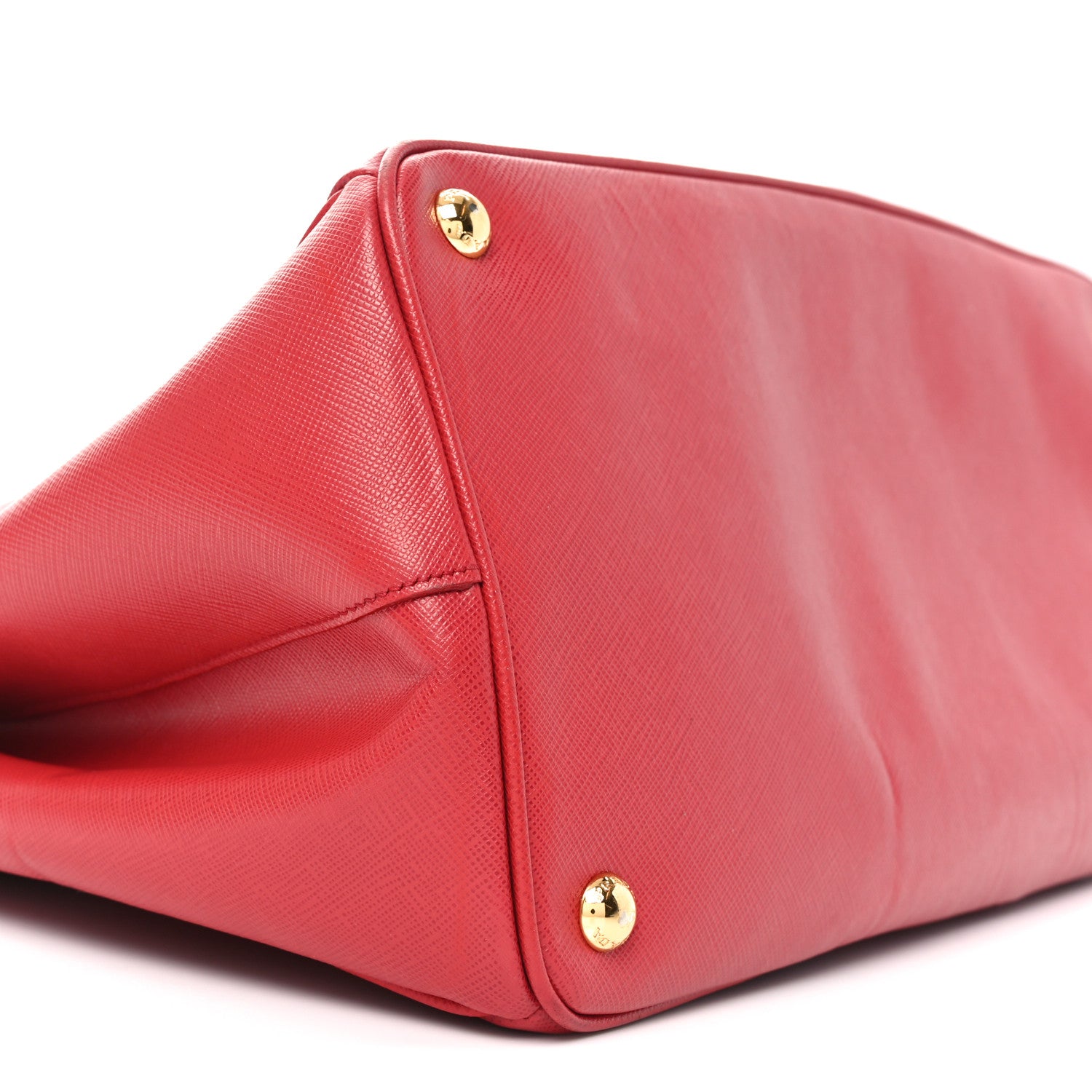 Prada Saffiano Lux Large Tote Fuoco 8 of 9