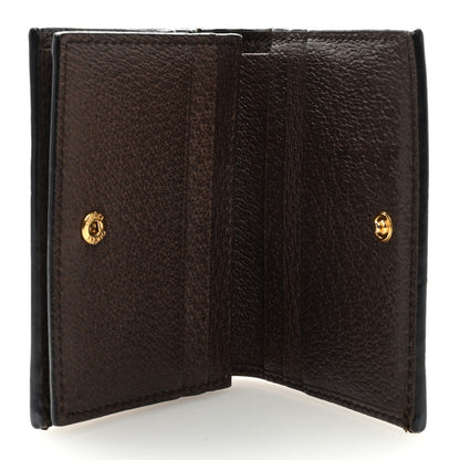 Gucci GG Supreme Monogram Web Ophidia Card Case Beige New Acero 5 of 6