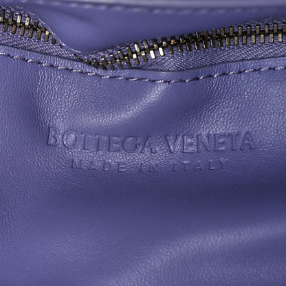 Bottega Veneta Lambskin Maxi Intreccio Padded Chain Cassette Crossbody Bag Lavender 5 of 12