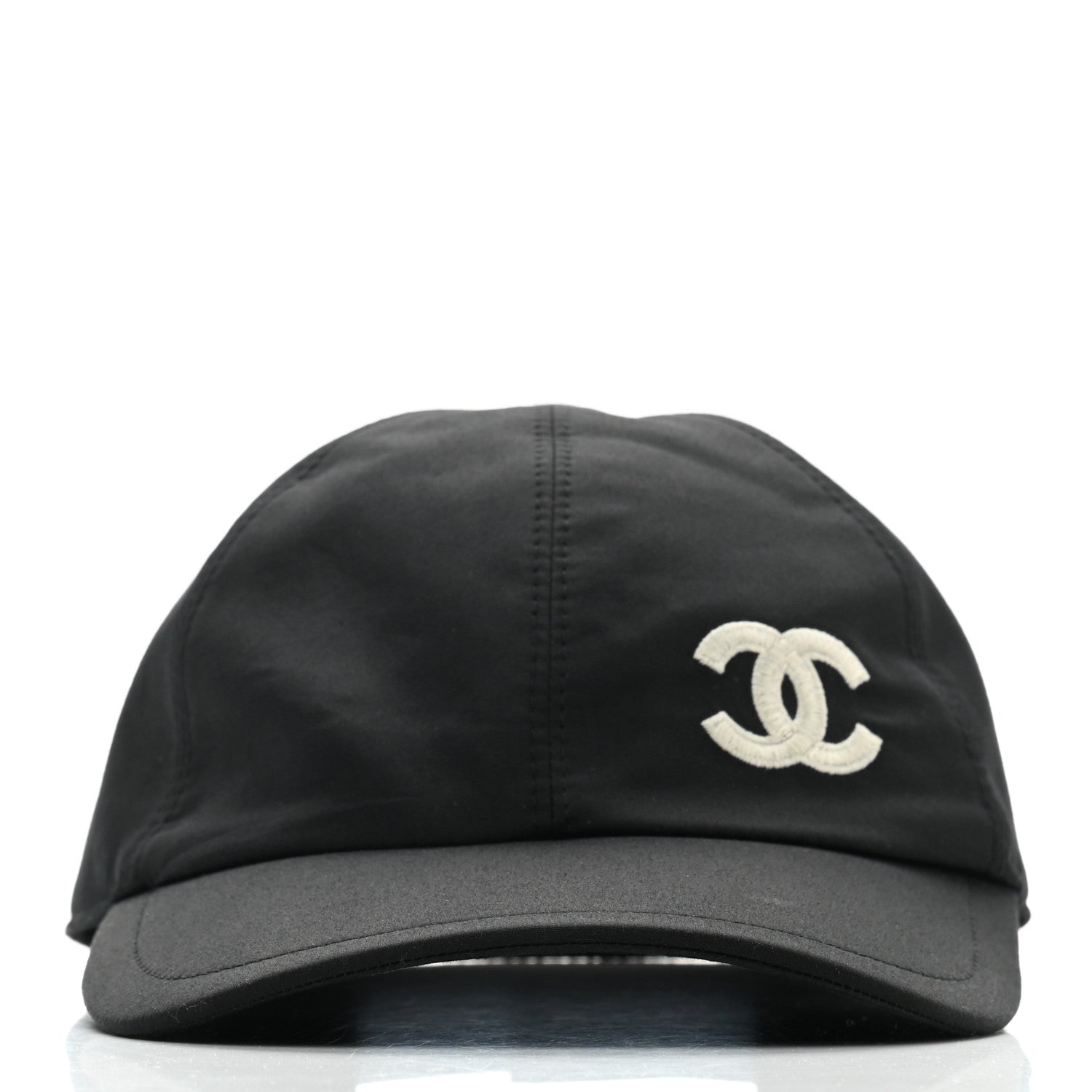 Chanel Cotton CC Cap Hat Black 3 of 10