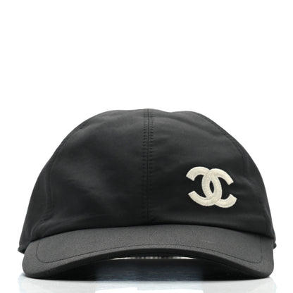 Chanel Cotton CC Cap Hat Black 3 of 10