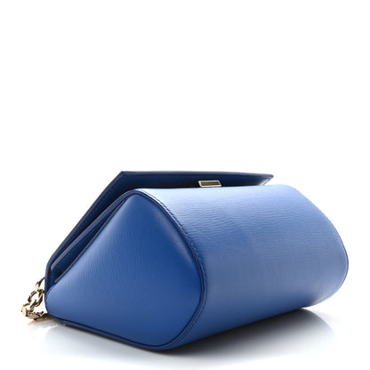 Givenchy Textured Calfskin Mini Pandora Box Chain Crossbody Bag Blue 4 of 10