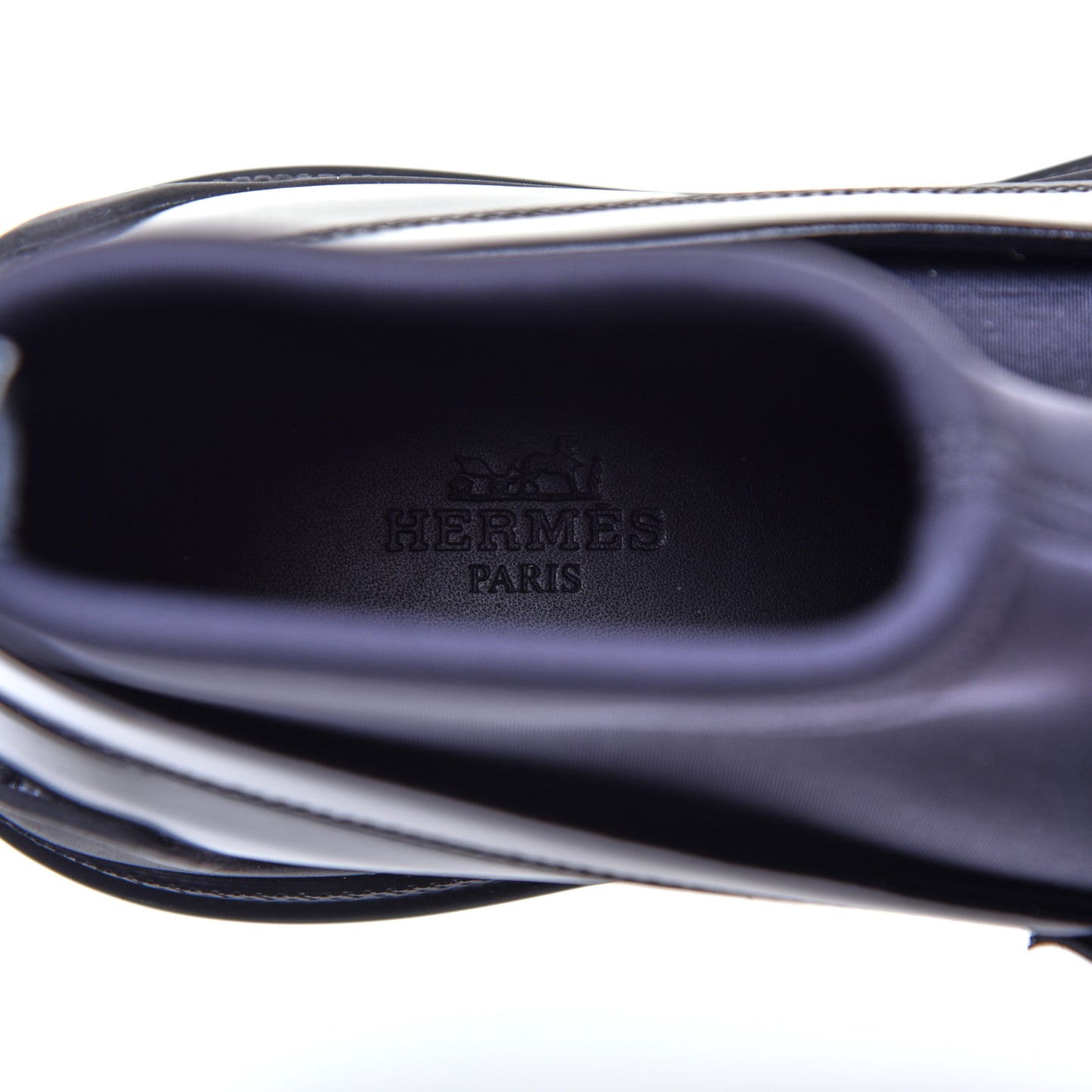 Toscan Calfskin Neoprene Bill Loafer 37 Black