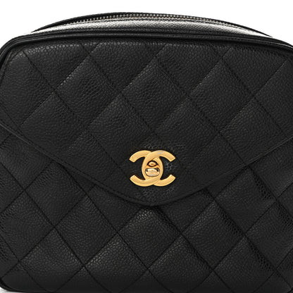 Chanel Caviar Quilted Flap Belt Bag Black 8 of 10