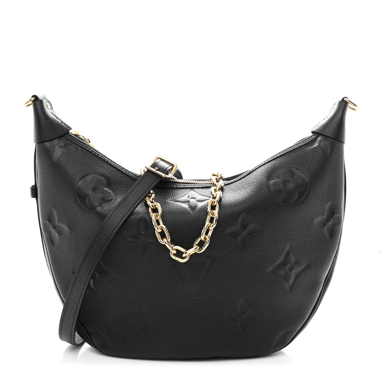 Louis Vuitton Empreinte Monogram Giant Loop Hobo Black 1 of 10