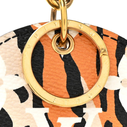 Louis Vuitton Monogram Giant Jungle Bag Charm Key Holder Ivory 3 of 3