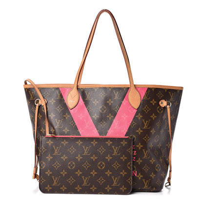 Louis Vuitton Monogram V Neverfull MM Grenade 1 of 16