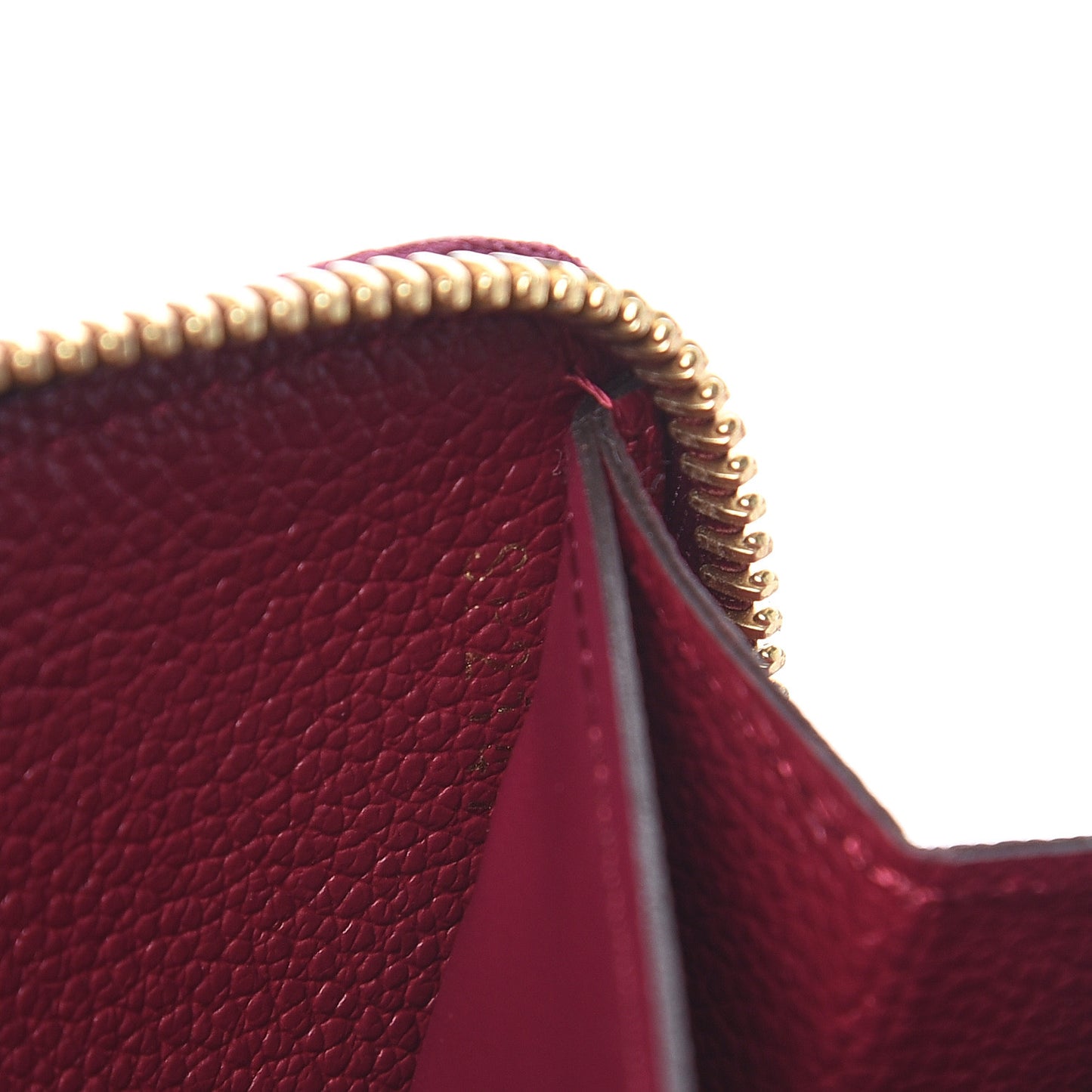 Empreinte Clemence Wallet Raisin