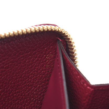 Louis Vuitton Empreinte Clemence Wallet Raisin 7 of 7