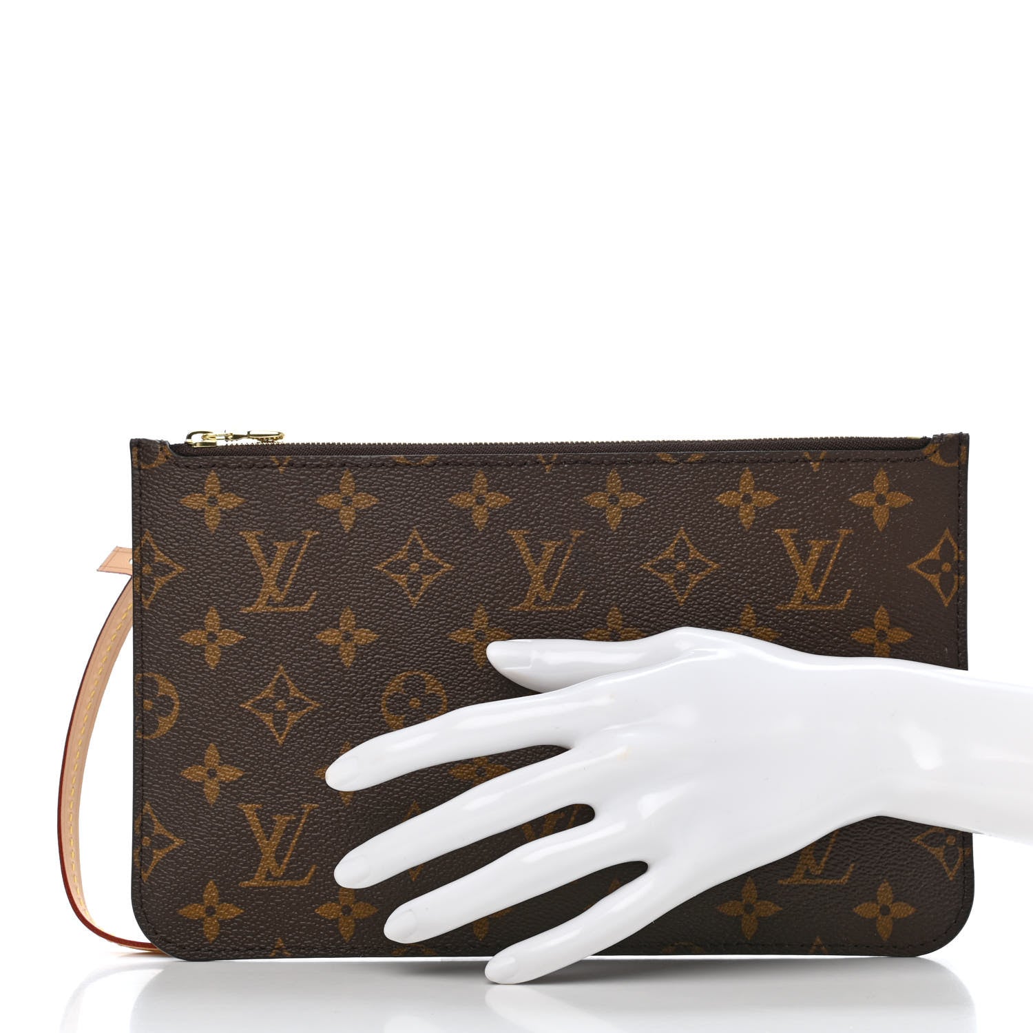 Louis Vuitton Monogram Neverfull MM GM Pochette 2 of 7
