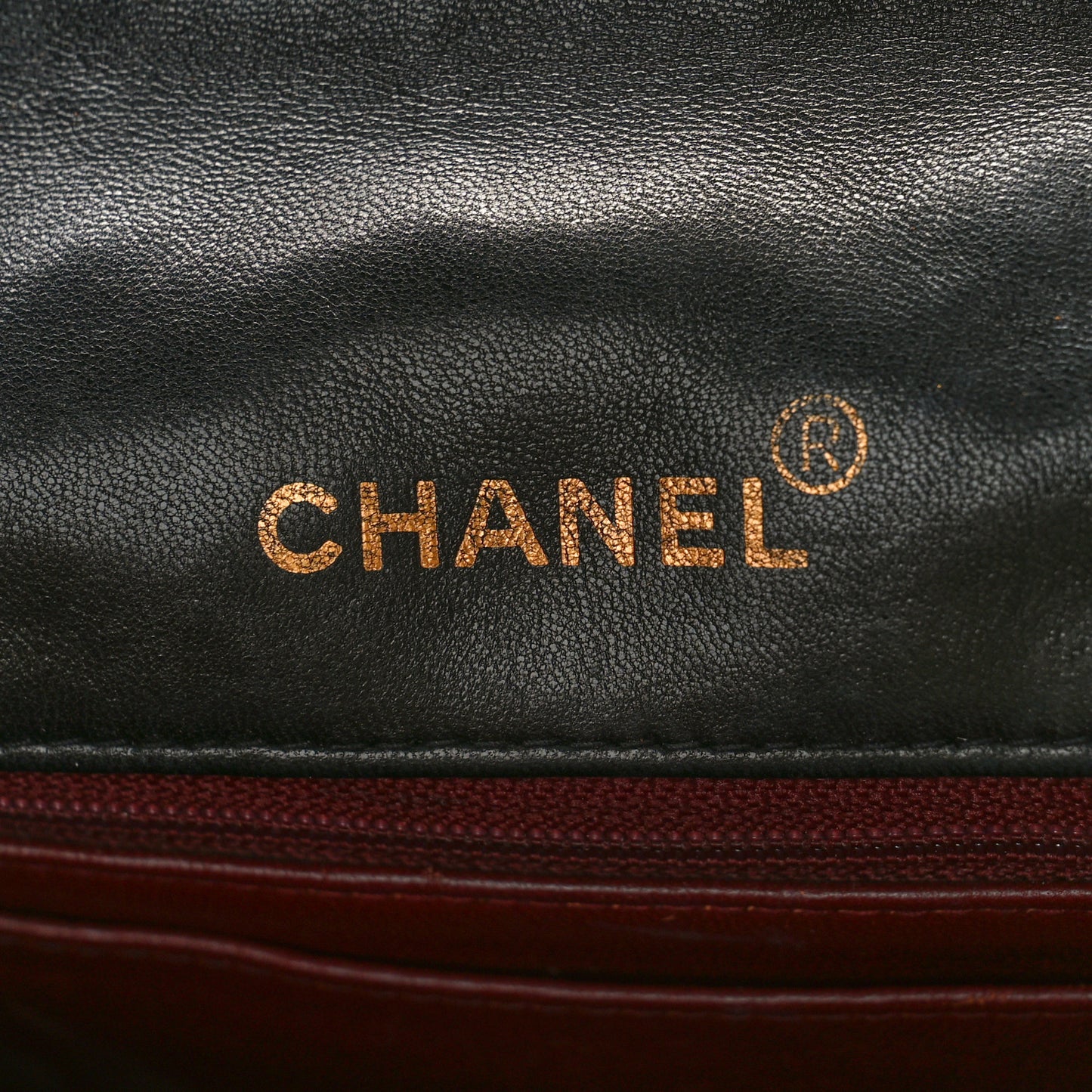 Lambskin Quilted Small Single Flap Black