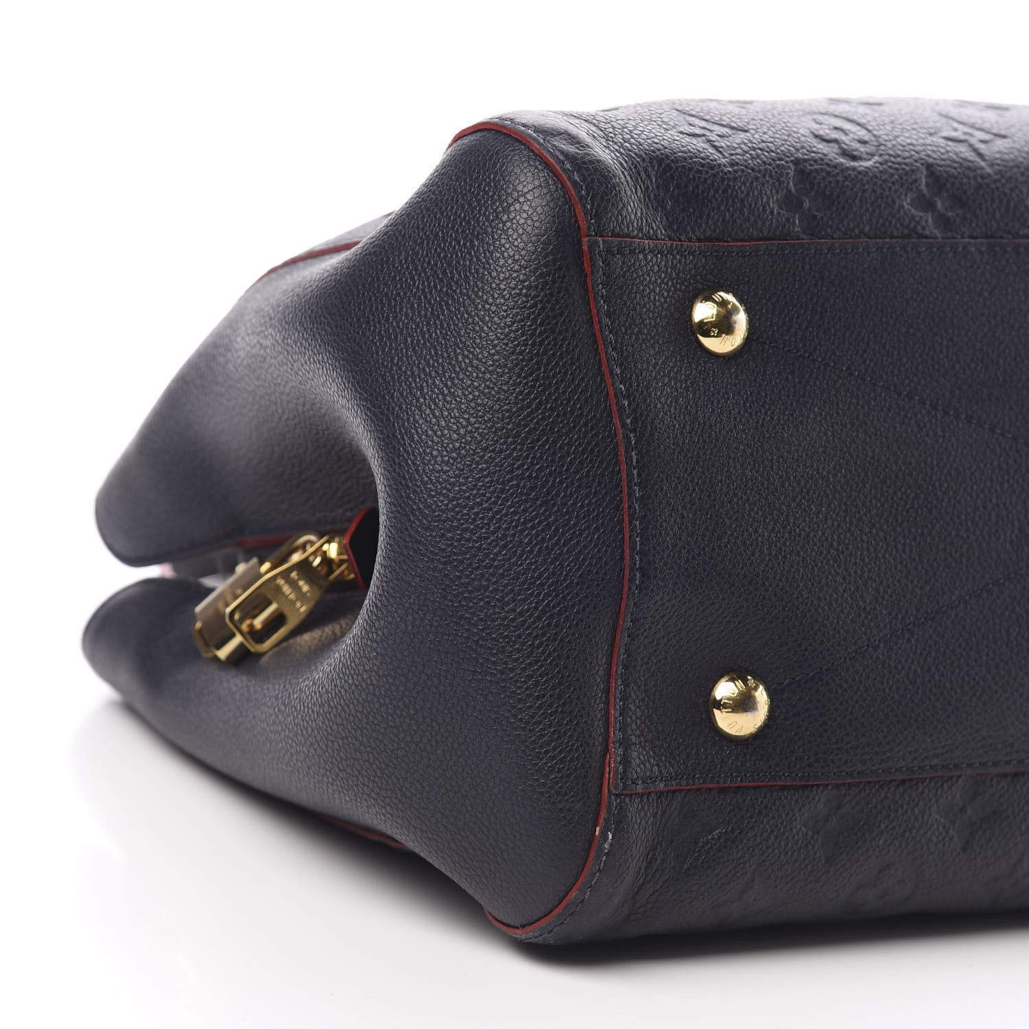 Louis Vuitton Empreinte Montaigne GM Marine Rouge 10 of 18