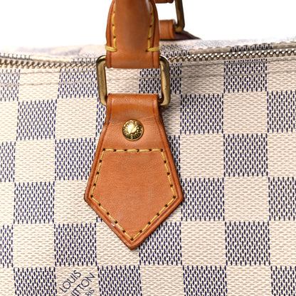 Louis Vuitton Damier Azur Speedy 30 14 of 17