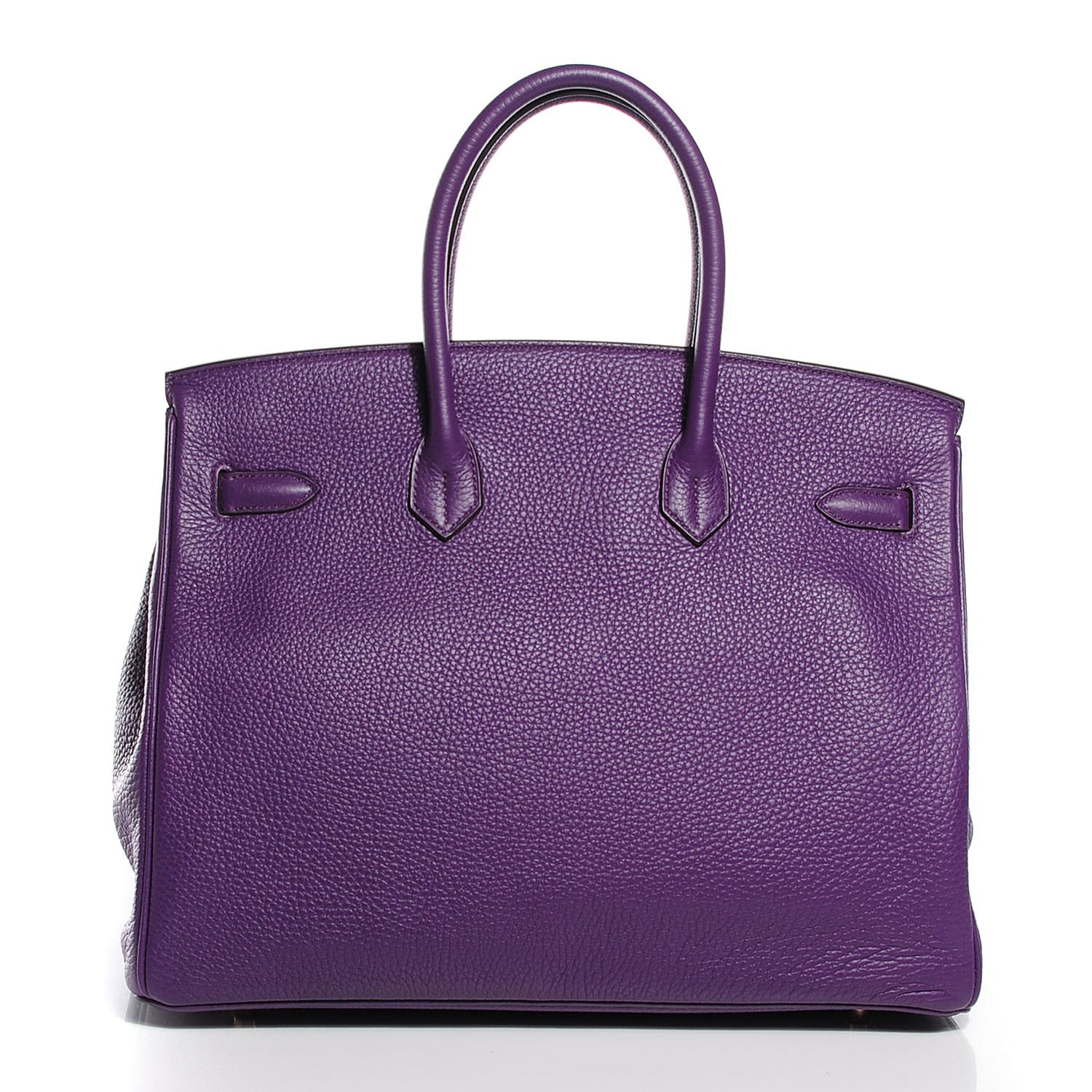 Hermes Taurillon Clemence Birkin 35 Ultraviolet 10 of 32