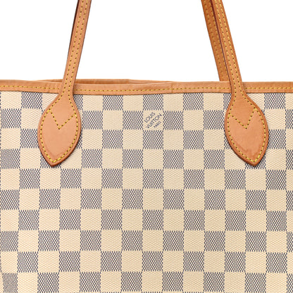 Louis Vuitton Damier Azur Neverfull PM 9 of 13