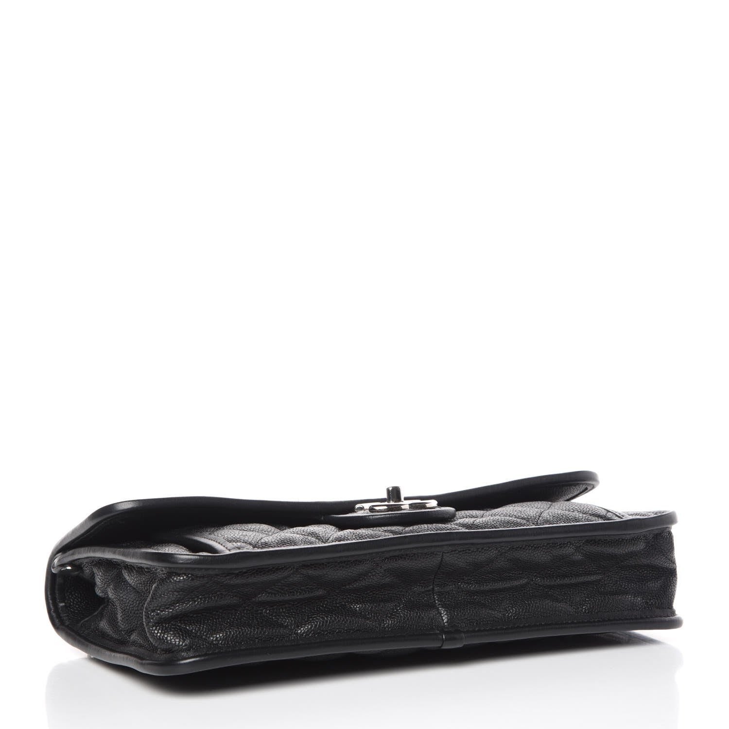 Chanel Caviar Quilted Medium French Riviera Flap Black 4 of 12