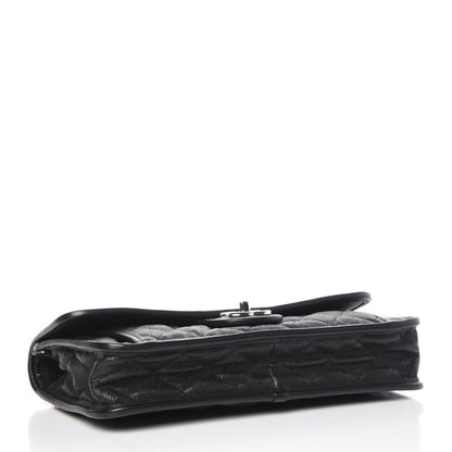 Chanel Caviar Quilted Medium French Riviera Flap Black 4 of 12