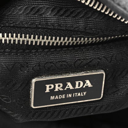 Prada Tessuto Nylon Shoulder Bag Black 6 of 13
