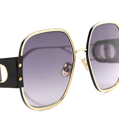 Christian Dior Butterfly 30 Montaigne S5U Sunglasses Gold Black 8 of 8