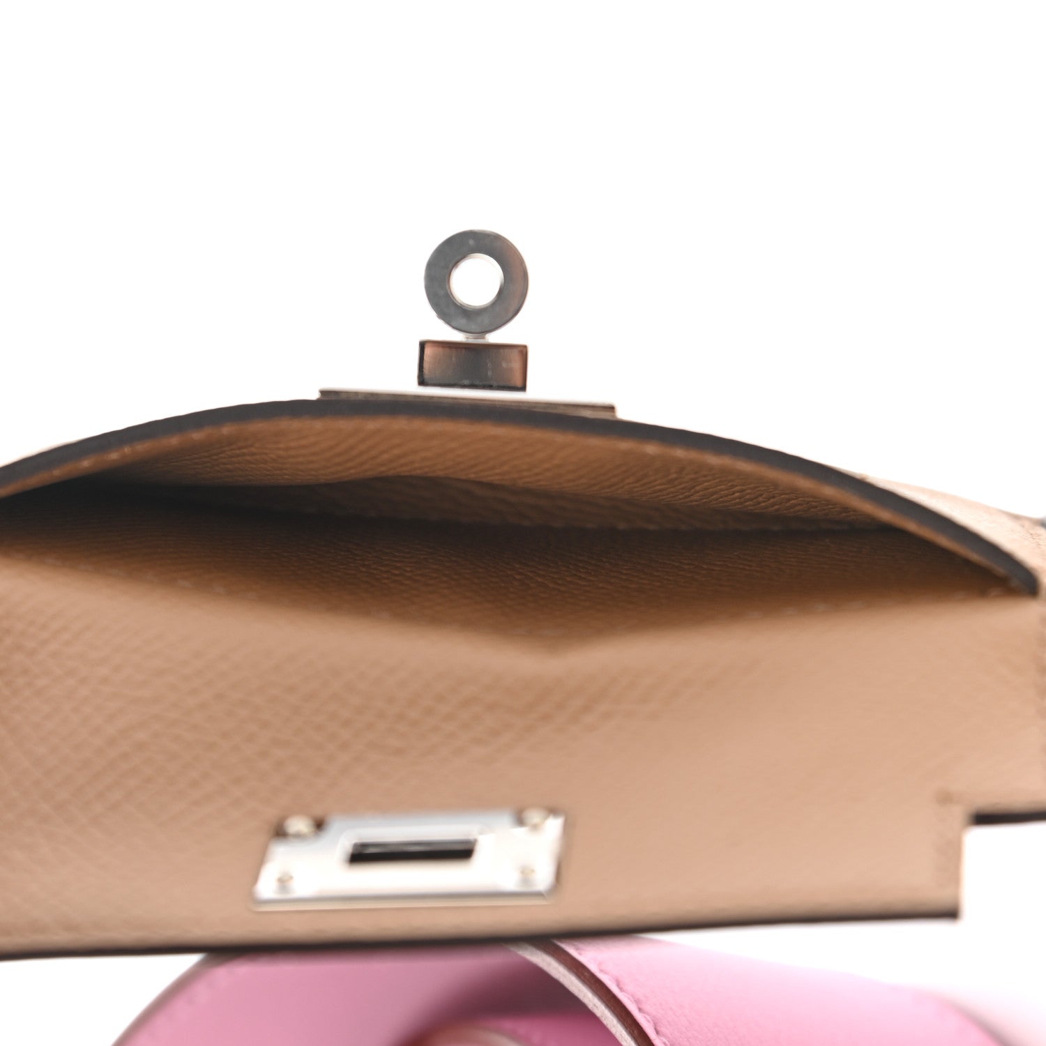 Hermes Swift Epsom Pocket Kelly Shoulder Strap Mauve Sylvestre Chai 3 of 6