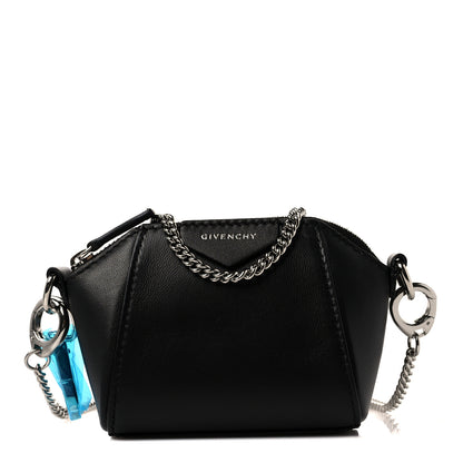 Givenchy Lambskin Baby Antigona with Chain Black 1 of 7