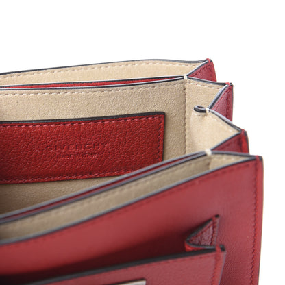 Givenchy Goatskin Mini GV3 Shoulder Bag Bright Red 8 of 9
