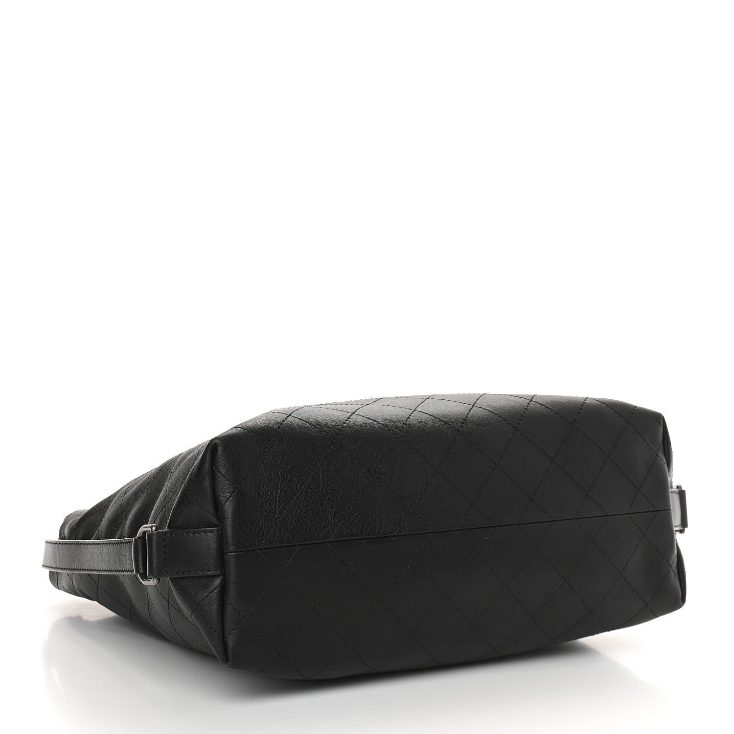 Chanel Calfskin Stitched Large Hobo Black 4 of 9