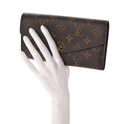 Louis Vuitton Monogram Sarah Wallet NM 2 of 8