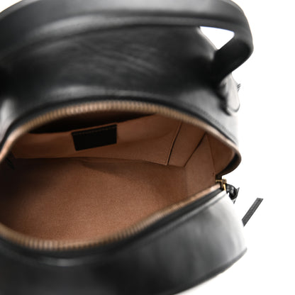 Gucci Calfskin Matelasse GG Marmont Dome Backpack Black 5 of 10
