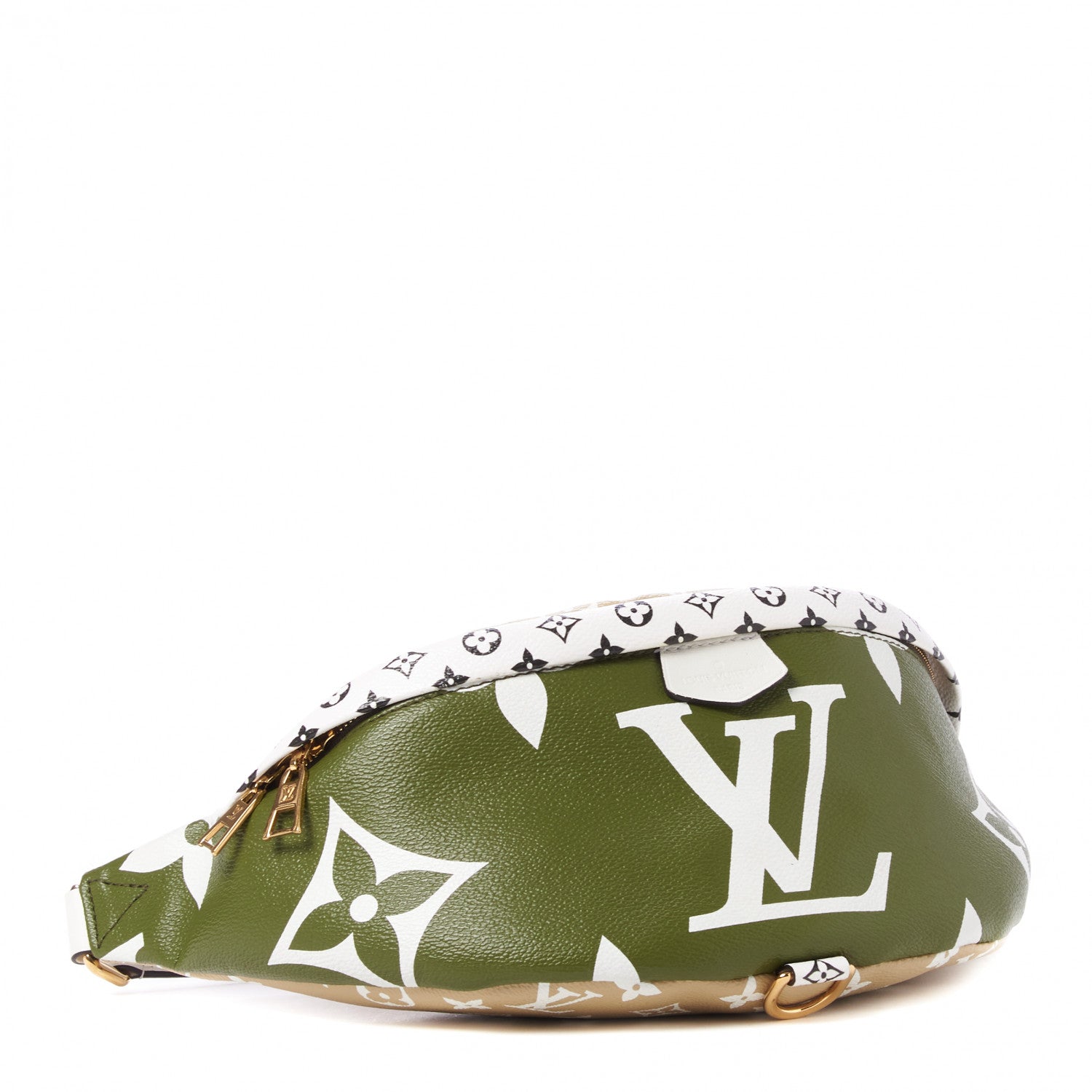 Louis Vuitton Monogram Giant Bumbag Kaki Beige 4 of 9