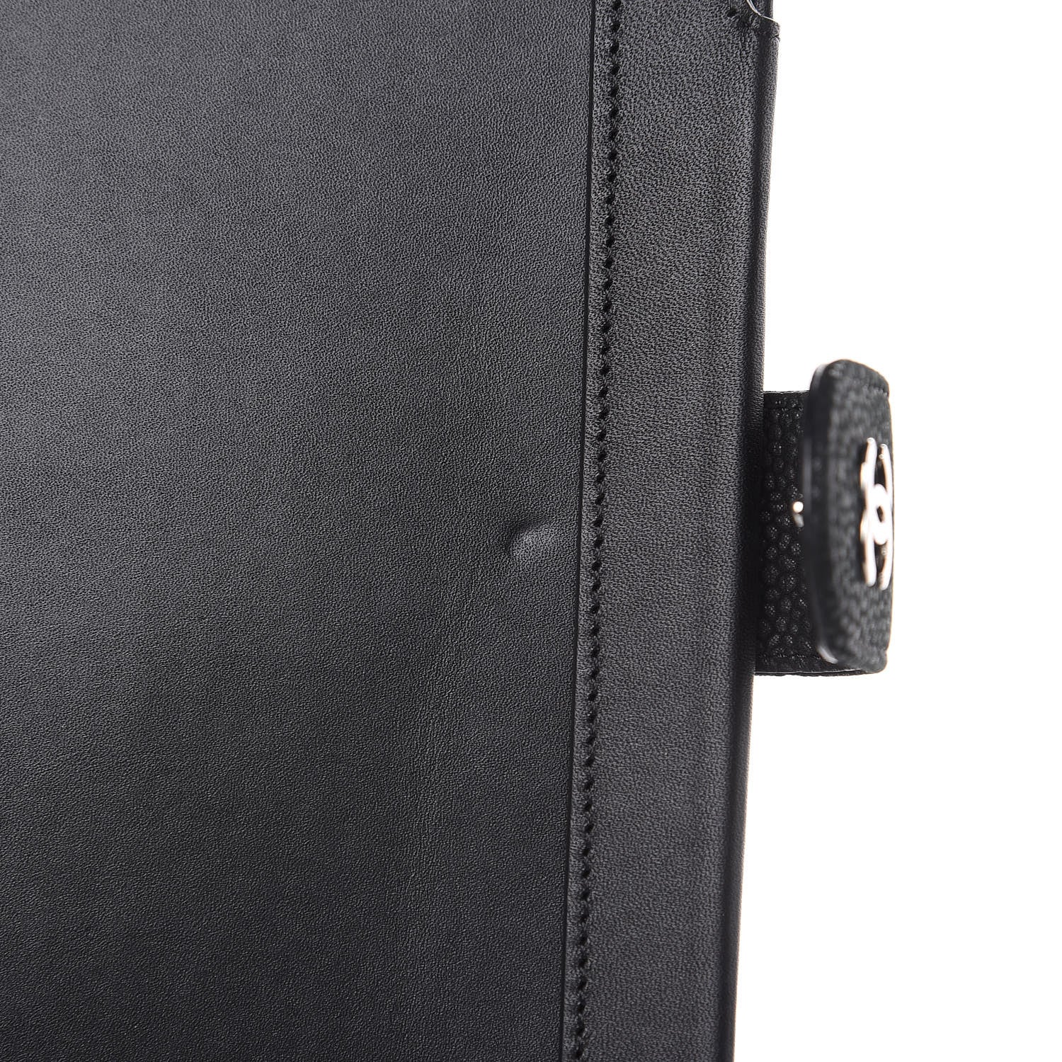 Chanel Iridescent Caviar Quilted Crossbody iPad Holder Black 11 of 11
