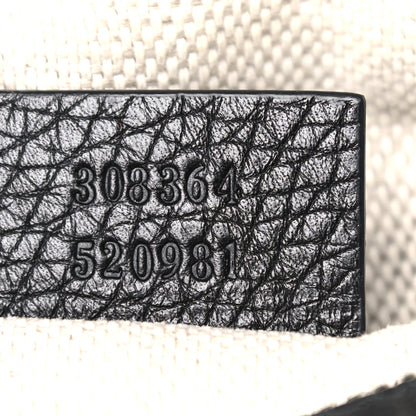 Gucci Pebbled Calfskin Small Soho Disco Bag Black 7 of 10