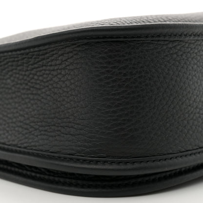 Hermes Taurillon Clemence EVELYNE III PM  Black 9 of 12