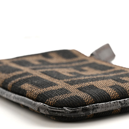 Fendi Zucca Forever Coin Pouch Key Case Nocciola 9 of 9