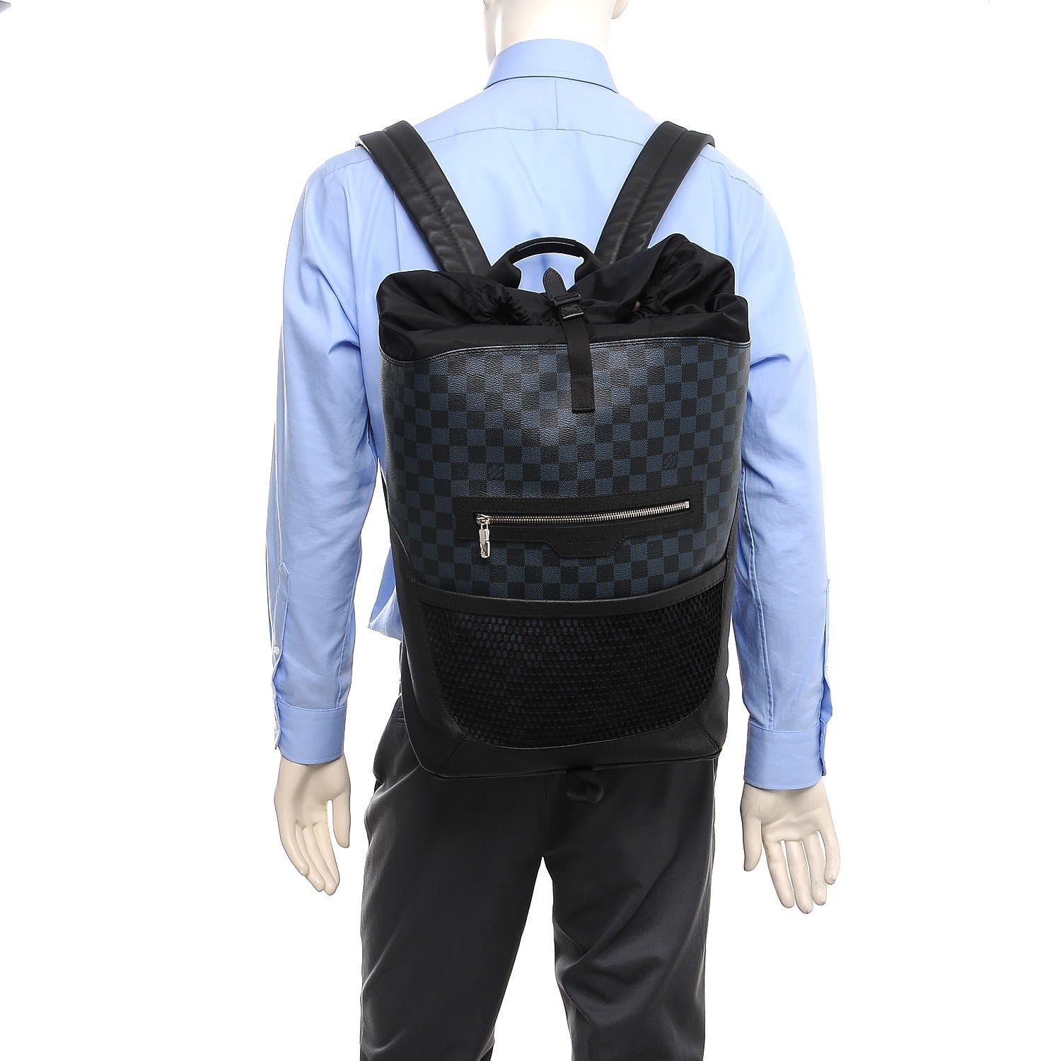 Louis Vuitton Damier Cobalt Matchpoint Backpack 2 of 7