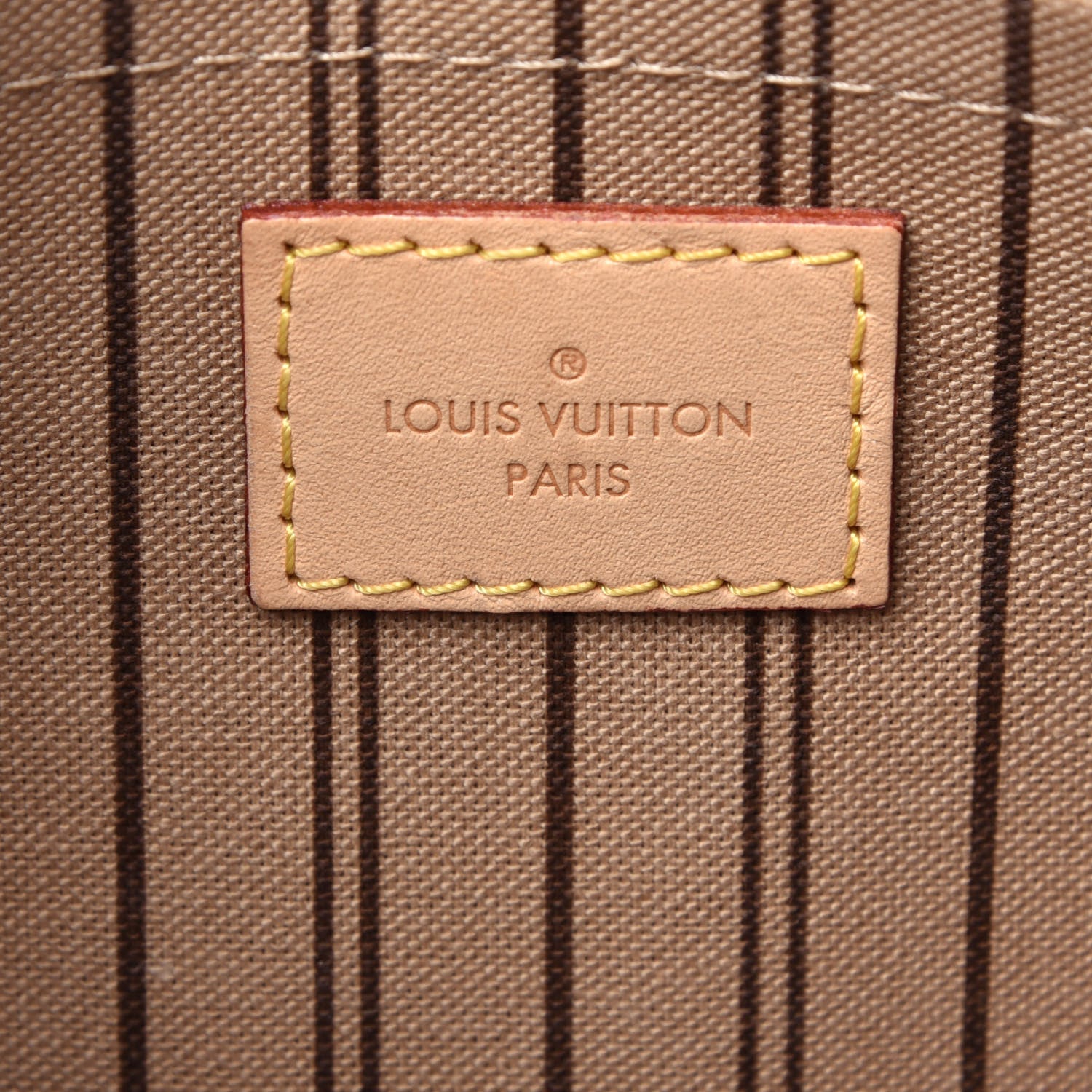 Louis Vuitton Monogram Neverfull MM GM Pochette 6 of 7
