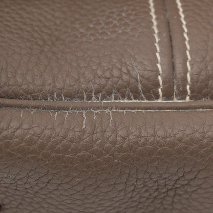 Hermes Taurillon Clemence Victoria II 35 Etoupe 15 of 15