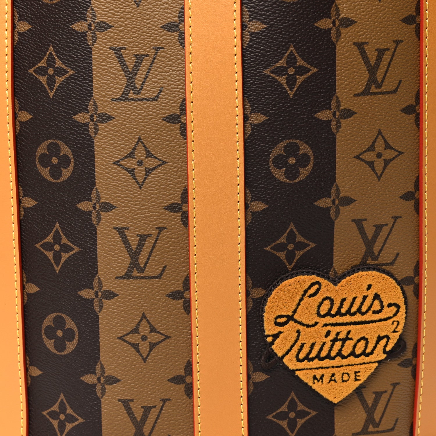 Louis Vuitton X NIGO Reverse Monogram Stripes Randonee Messenger 7 of 9