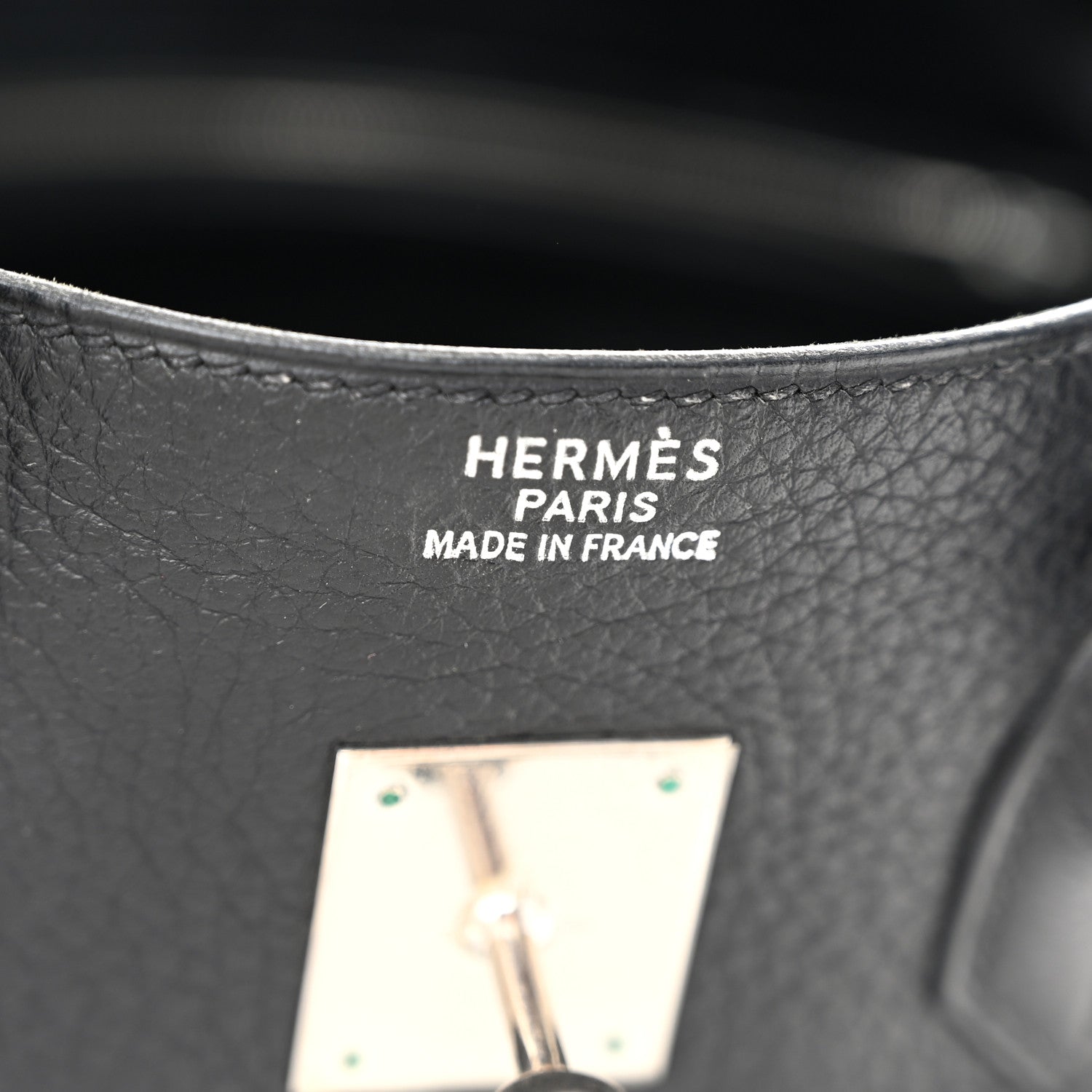 Hermes Taurillon Clemence Birkin 35 Black 6 of 12