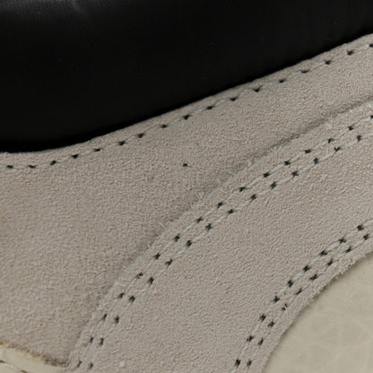 Chanel Mesh Suede Calfskin Grained Calfskin Womens CC Sneakers 36 White Black 11 of 12