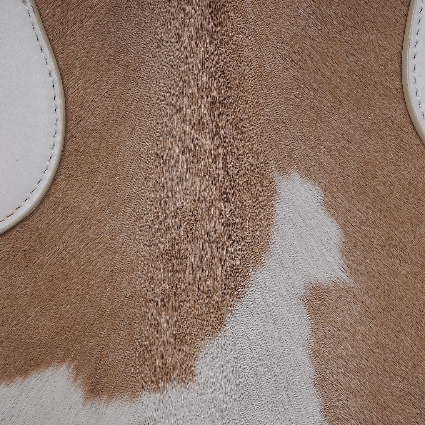 Smooth Calfskin Pony Hair Medium Tie Knot Tote Natural