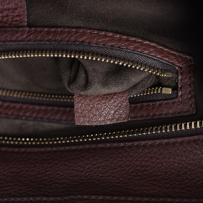 Celine Pebbled Calfskin Mini Luggage Chocolate 6 of 12