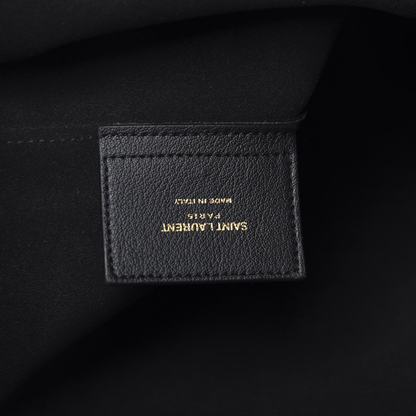 Calfskin Large Shopping Tote Black