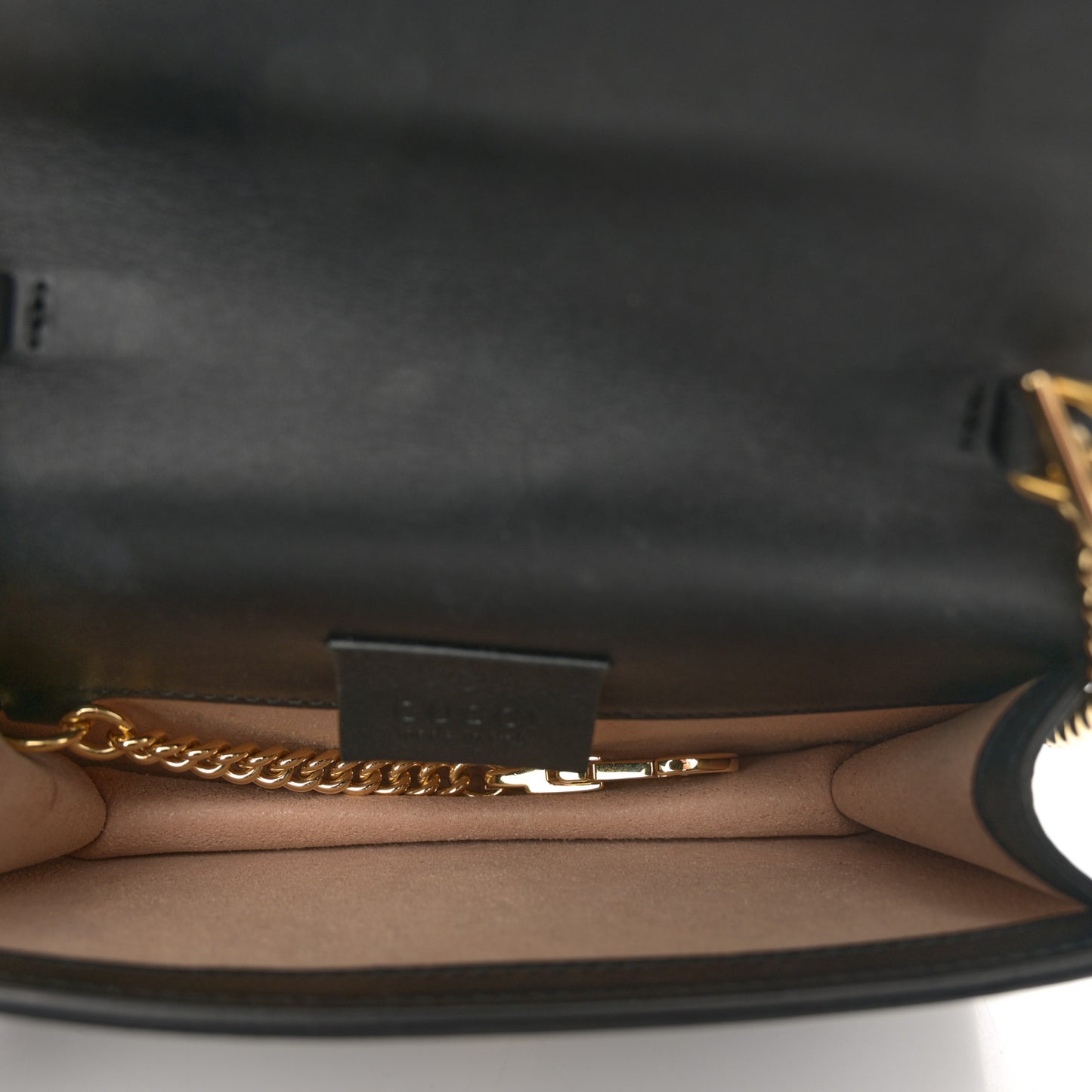 Calfskin Super Mini Sylvie Chain Shoulder Bag Black