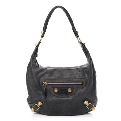 Balenciaga Chevre Giant 21 Gold Hardware Hobo Anthracite 1 of 12