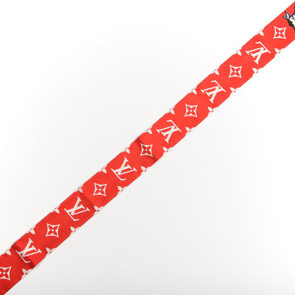 Louis Vuitton Silk Monogram Rodeo Bandeau Red 3 of 4