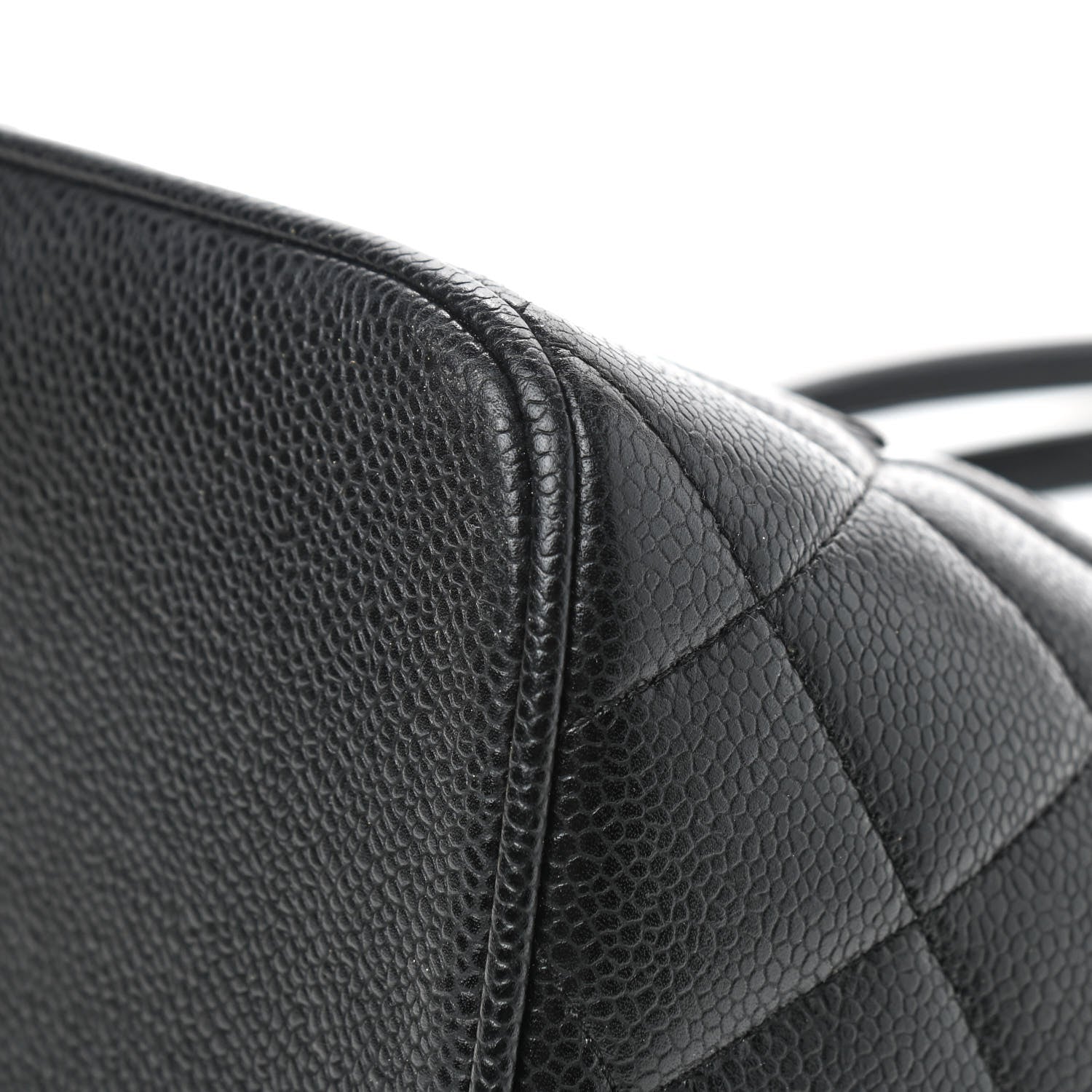 Chanel Caviar Quilted Medallion Tote Black 7 of 12