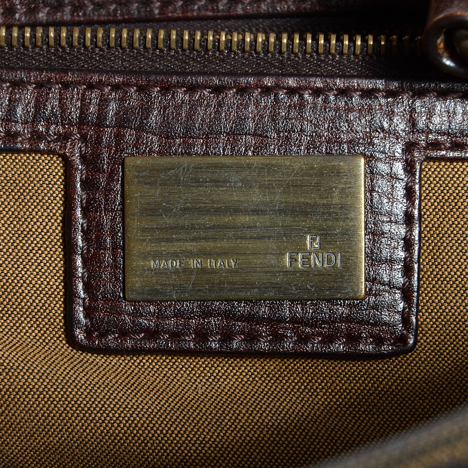 Fendi Zucca Bag De Jour Tobacco 6 of 9