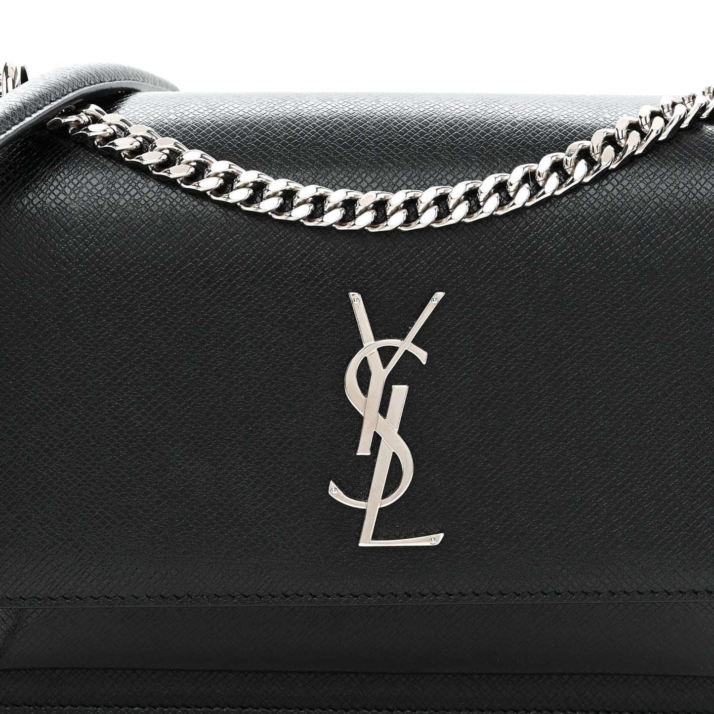 Calfskin Medium Monogram Sunset Black